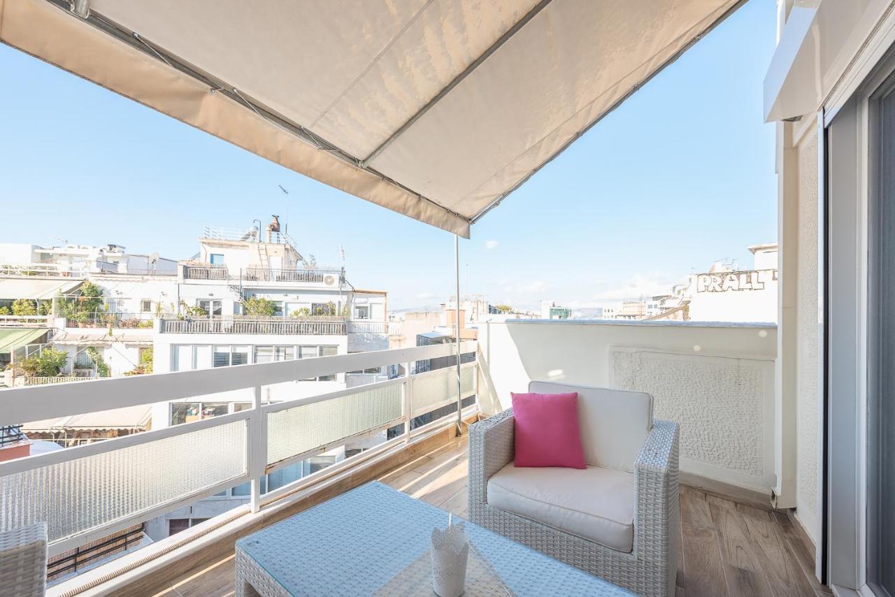 Stunning Acropolis View At City Center Atene Esterno foto